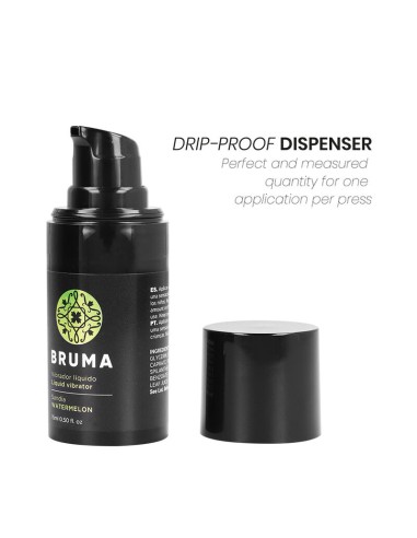 BRUMA VIBRADOR LIQUIDO ULTRA DESLIZANTE SANDIA 15 ML