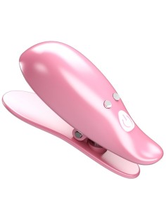 PRETTY LOVE LEAF PINZAS VIBRATORIAS PARA PEZONES ROSA