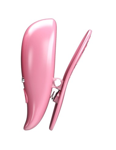 PRETTY LOVE LEAF PINZAS VIBRATORIAS PARA PEZONES ROSA