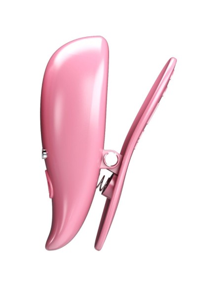 PRETTY LOVE LEAF PINZAS VIBRATORIAS PARA PEZONES ROSA