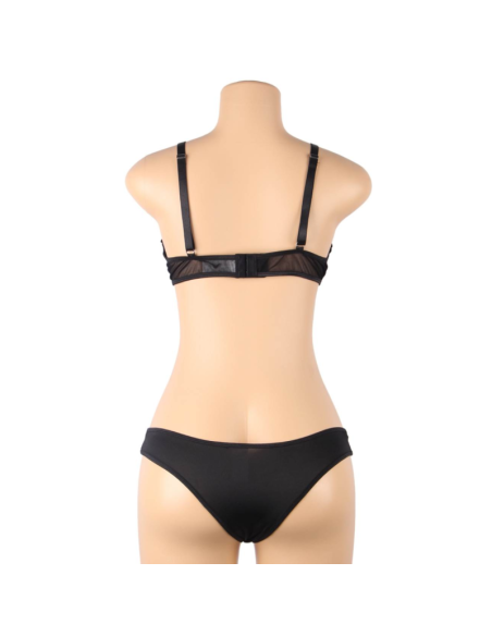 SUBBLIME SET DOS PIEZAS SUJETADOR TRANSPARENCIAS Y TIRAS S M