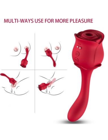 ARMONY ROSELOVER SUCCIONADOR CLITORIS ESTIMULADOR ROJO