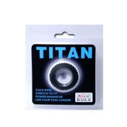 BAILE TITAN COCKRING BLACK 19CM 2