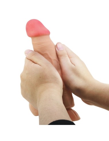 PRETTY LOVE SLIDING SKIN SERIES DILDO REALISTICO CON VENTOSA PIEL DESLIZANTE CONTROL REMOTO NATURAL 218 CM