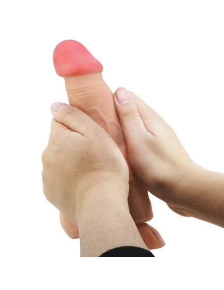 PRETTY LOVE SLIDING SKIN SERIES DILDO REALISTICO CON VENTOSA PIEL DESLIZANTE CONTROL REMOTO NATURAL 218 CM