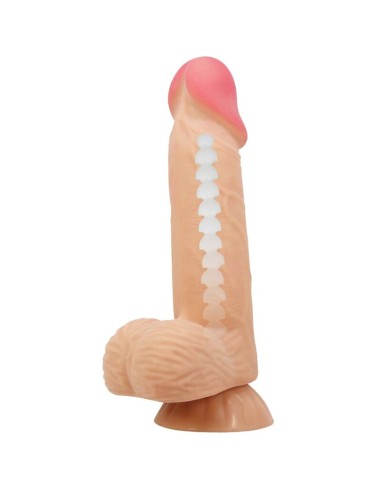 PRETTY LOVE SLIDING SKIN SERIES DILDO REALISTICO CON VENTOSA PIEL DESLIZANTE 206 CM