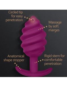 G VIBE GPLUG TWIST 2 PLUG ANAL MORADO 2