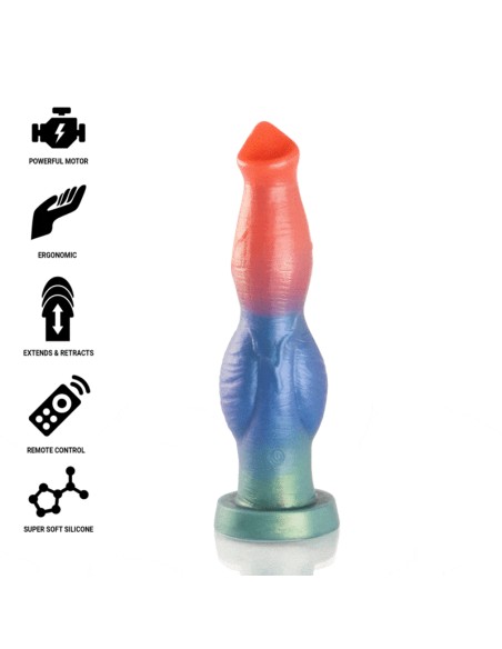 EPIC ARION DILDO SINFONIA DEL PLACER RECARGABLE CONTROL REMOTO