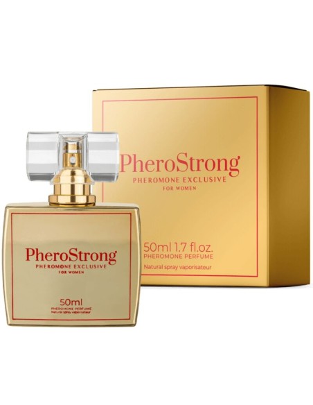 PHEROSTRONG PERFUME CON FEROMONAS EXCLUSIVE PARA MUJER 50 ML PHEROSTRONG PERFUME CON FEROMONAS EXCLUSIVE PARA MUJER 50 ML