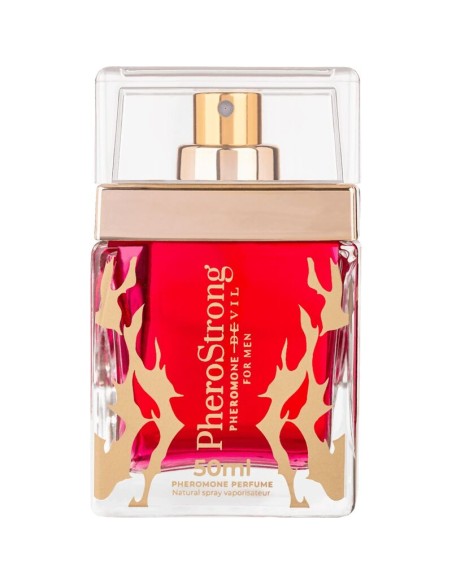 PHEROSTRONG PERFUME CON FEROMONAS DEVIL PARA HOMBRE 50 ML
