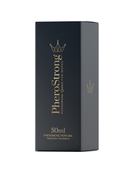 PHEROSTRONG PERFUME CON FEROMONAS QUEEN PARA MUJER 50 ML PHEROSTRONG PERFUME CON FEROMONAS QUEEN PARA MUJER 50 ML