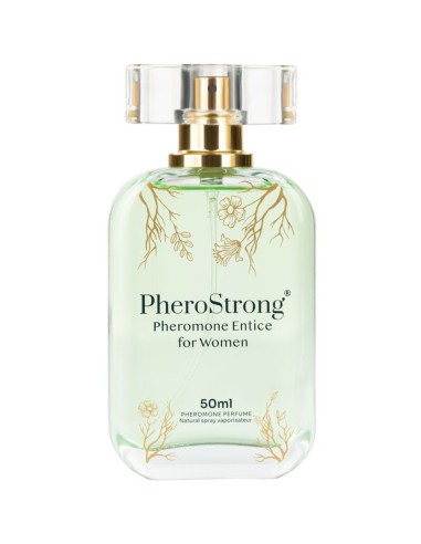 PHEROSTRONG PERFUME CON FEROMONAS ENTICE PARA MUJER 50 ML