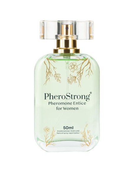 PHEROSTRONG PERFUME CON FEROMONAS ENTICE PARA MUJER 50 ML PHEROSTRONG PERFUME CON FEROMONAS ENTICE PARA MUJER 50 ML