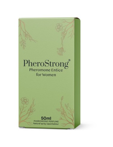 PHEROSTRONG PERFUME CON FEROMONAS ENTICE PARA MUJER 50 ML