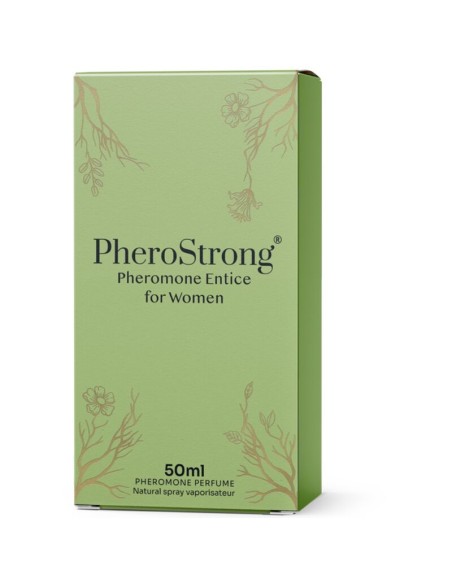 PHEROSTRONG PERFUME CON FEROMONAS ENTICE PARA MUJER 50 ML