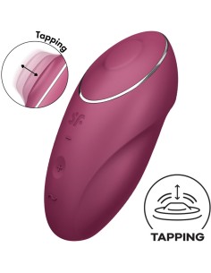 SATISFYER TAP CLIMAX 1 VIBRADOR LAY ON ROJO