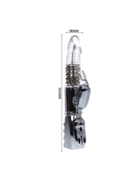 BAILE AMOUR MISSILE ROTADOR TRANSPARENTE 265CM