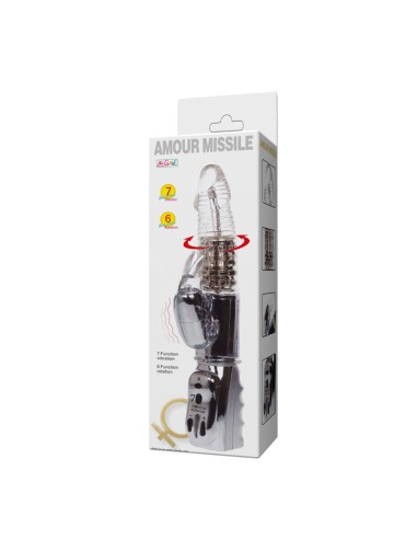 BAILE AMOUR MISSILE ROTADOR TRANSPARENTE 265CM