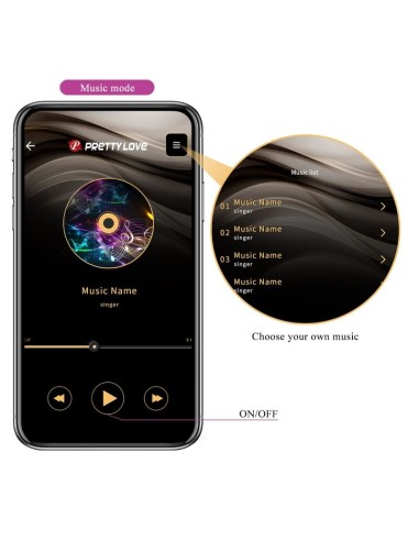 PRETTY LOVE HECTOR VIBRADOR ELECTROSHOCK APP GRATUITA VIOLETA