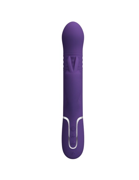PRETTY LOVE COALE VIBRADOR RABBIT 4 EN 1 MORADO
