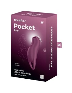 SATISFYER POCKET PRO 1 ESTIMULADOR CLITORIS GRANATE 2
