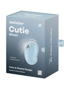 SATISFYER CUTIE GHOST VIBRADOR LAY ON AZUL CLARO 2