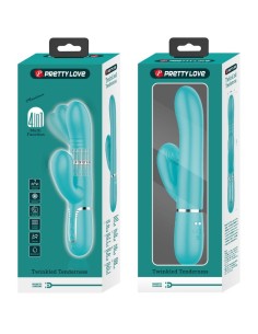 PRETTY LOVE VIBRADOR PUNTO G MULTIFUNCION VERDE AGUA 2