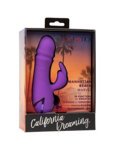 CALEXOTICS MANHATTAN BEACH MARVEL VIBRADOR RABBIT MORADO BY CALIFORNIA DREAMING 2