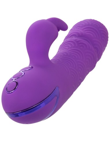 CALEXOTICS MANHATTAN BEACH MARVEL VIBRADOR RABBIT MORADO BY CALIFORNIA DREAMING