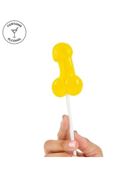 SECRETPLAY PIRULETA PENE GOMINOLA CON ALCOHOL PINA COLADA