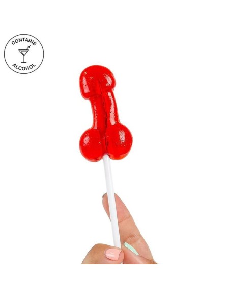 SECRETPLAY PIRULETA PENE GOMINOLA CON ALCOHOL DAIQUIRI DE FRESA