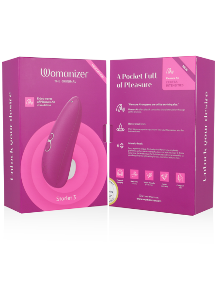 WOMANIZER STARLET 3 ESTIMULADOR CLITORIS VIOLETA