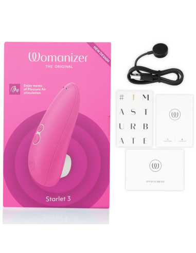 WOMANIZER STARLET 3 ESTIMULADOR CLITORIS ROSA