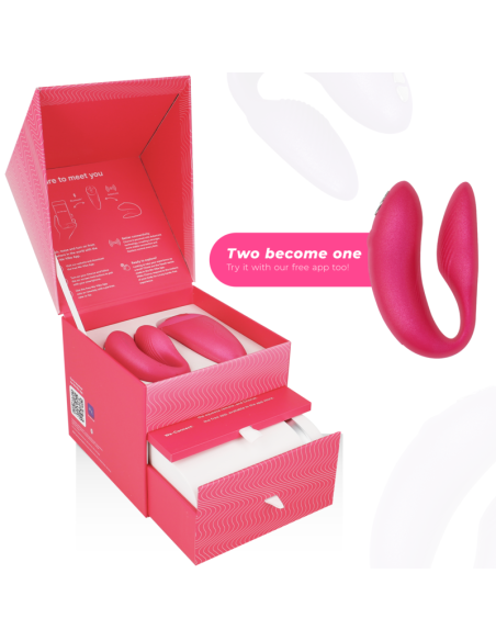 WE VIBE CHORUS VIBRADOR PAREJAS CON CONTROL SQUEEZE ROSA WE VIBE CHORUS VIBRADOR PAREJAS CON CONTROL SQUEEZE ROSA