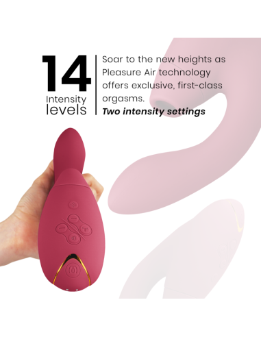 WOMANIZER DUO 2 ESTIMULADOR BURDEOS