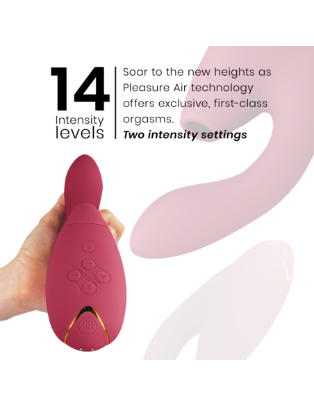 WOMANIZER DUO 2 ESTIMULADOR BURDEOS