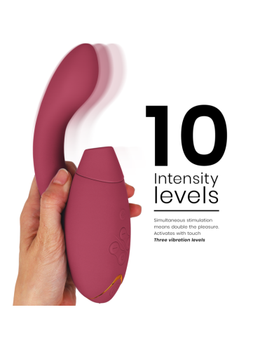 WOMANIZER DUO 2 ESTIMULADOR BURDEOS
