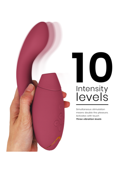 WOMANIZER DUO 2 ESTIMULADOR BURDEOS