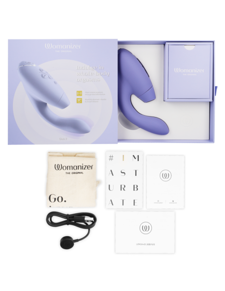 WOMANIZER DUO 2 ESTIMULADOR LILA