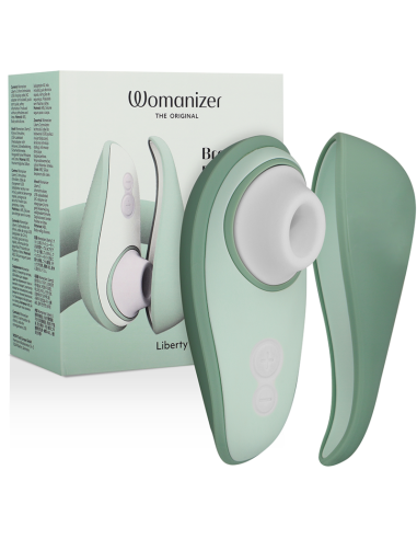 WOMANIZER LIBERTY 2 ESTIMULADOR SUCCIONADOR CLITORIS VERDE CLARO