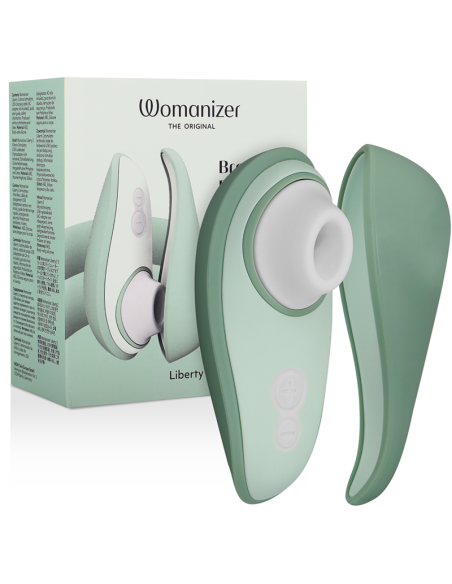 WOMANIZER LIBERTY 2 ESTIMULADOR SUCCIONADOR CLITORIS VERDE CLARO