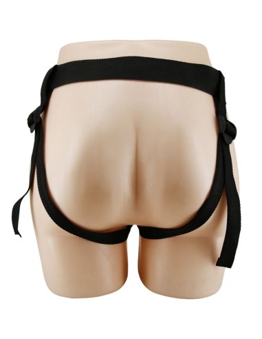 PRETTY LOVE MAVIS HARNESS BRIEFS UNIVERSAL CON DILDO 19 CM NATURAL