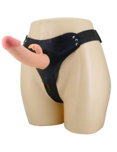 PRETTY LOVE MAVIS HARNESS BRIEFS UNIVERSAL CON DILDO 19 CM NATURAL