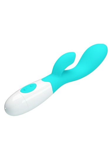 PRETTY LOVE BRIGHTY VIBRADOR PUNTO G VERDE AGUA