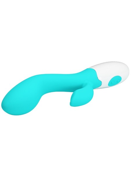 PRETTY LOVE BRIGHTY VIBRADOR PUNTO G VERDE AGUA