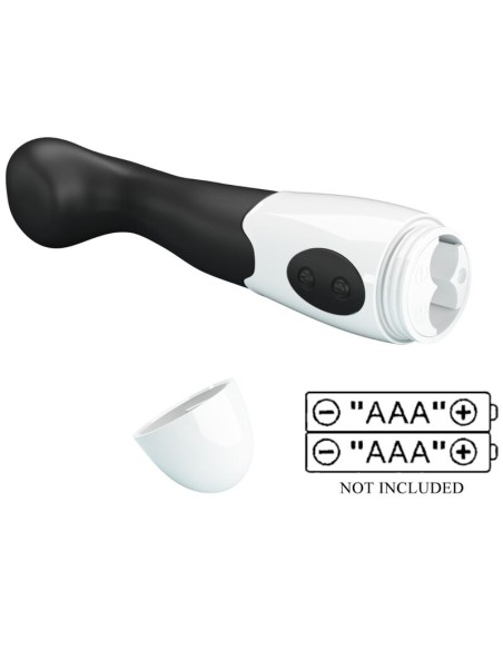 PRETTY LOVE CHARLES VIBRADOR PUNTO G 30 MODOS NEGRO