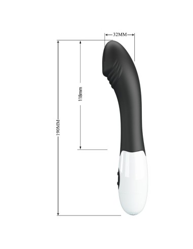 PRETTY LOVE ELEMENTAL VIBRADOR PUNTO G 30 MODOS NEGRO