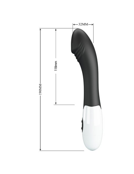 PRETTY LOVE ELEMENTAL VIBRADOR PUNTO G 30 MODOS NEGRO
