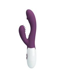 PRETTY LOVE ANDRE VIBRADOR RABBIT ESTIMULADOR PUNTO G MORADO 2