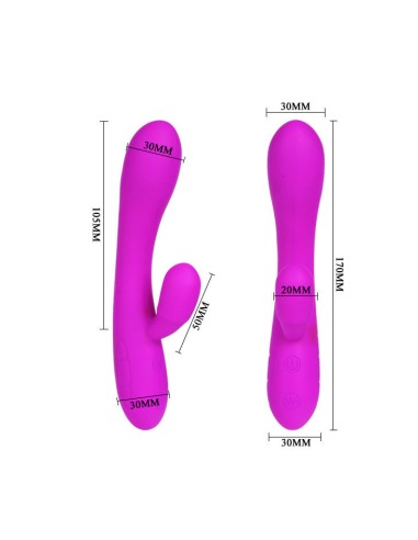 SMART PRETTY LOVE VIBRADOR CON ESTIMULADOR CLITORIS VICTOR